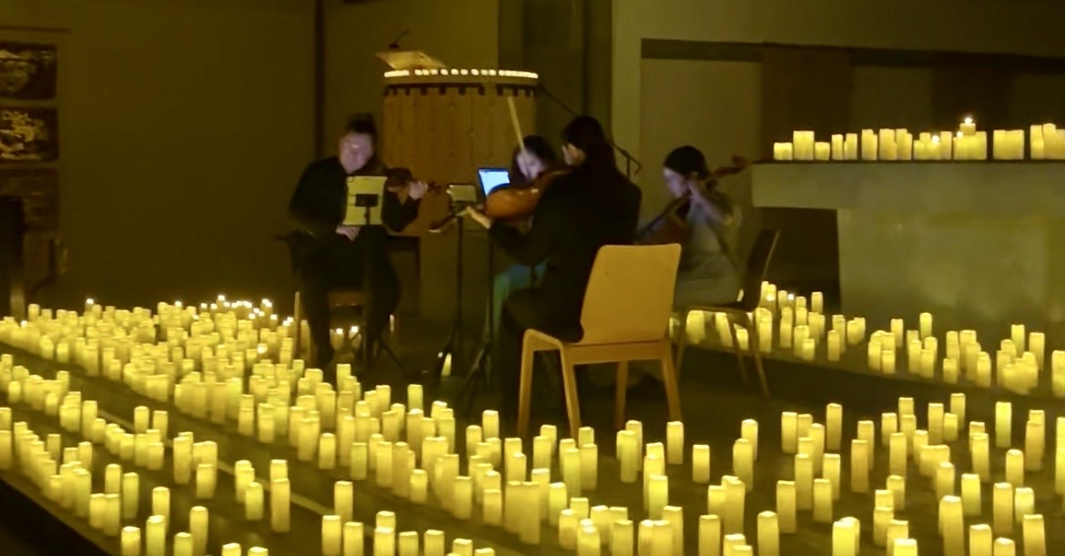 Impression Konzert im Kerzenschein
