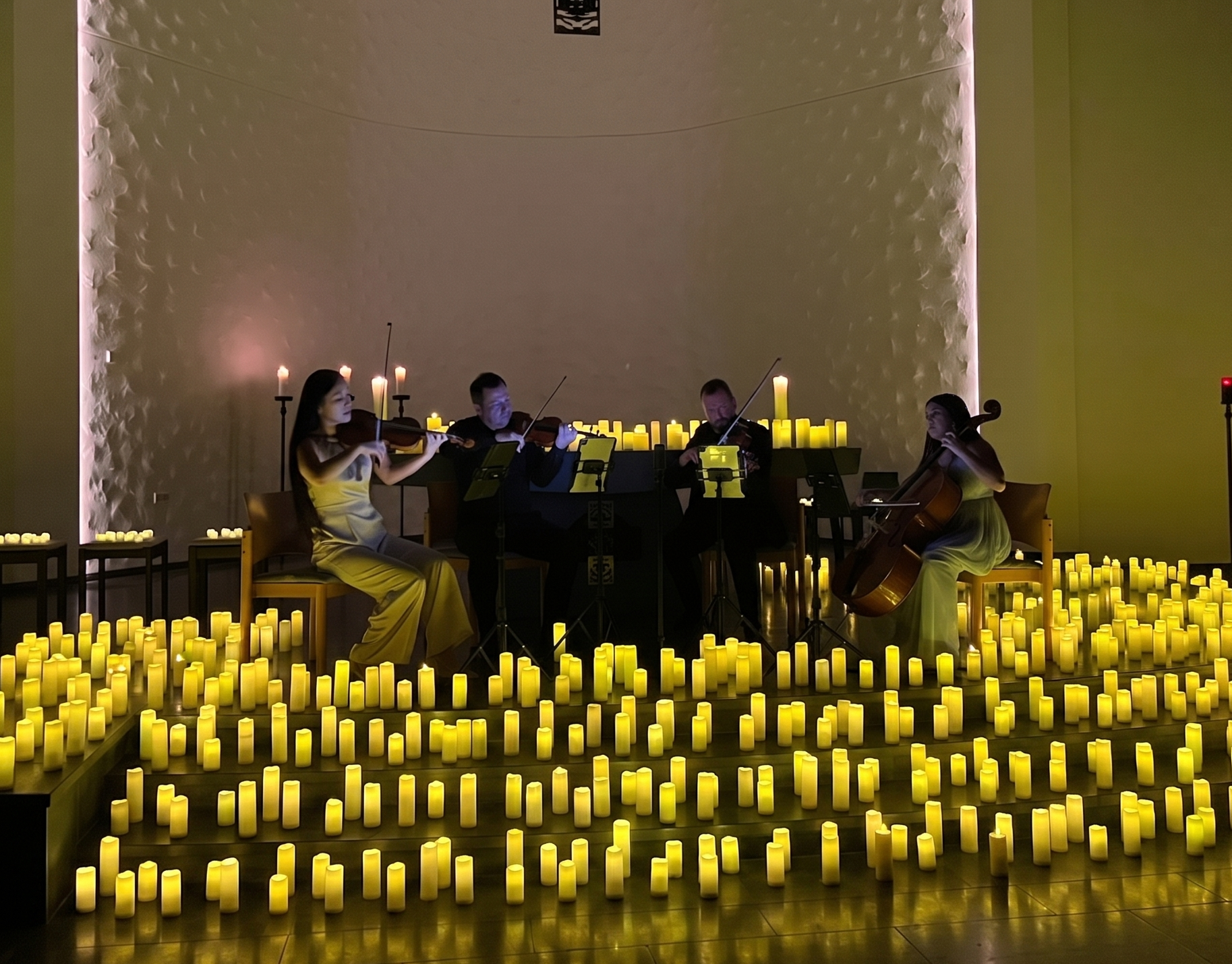 Impression Konzert im Kerzenschein