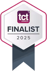 TCT finalist award logo