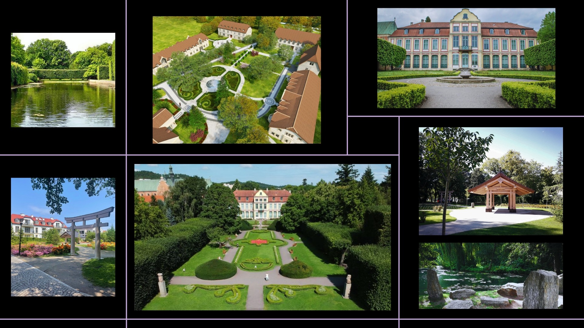 Oliwa park Gdańsk