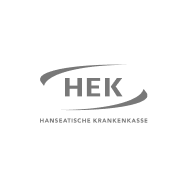 HEK logo with the text Hamburgische Emissions-Kammer below it in dark gray.