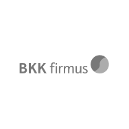 BKK Firmus company logo with circular icon on the right.