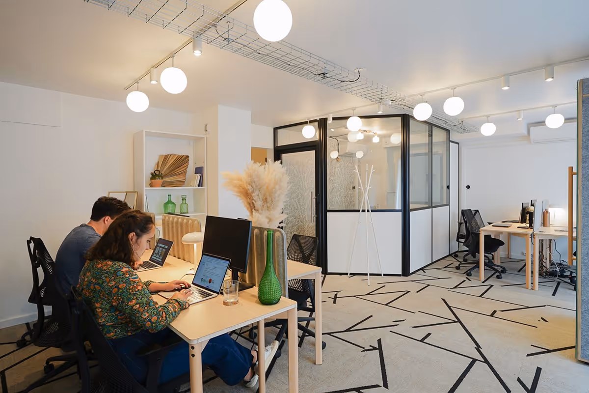 Intérieur centre de coworking – Compiègne