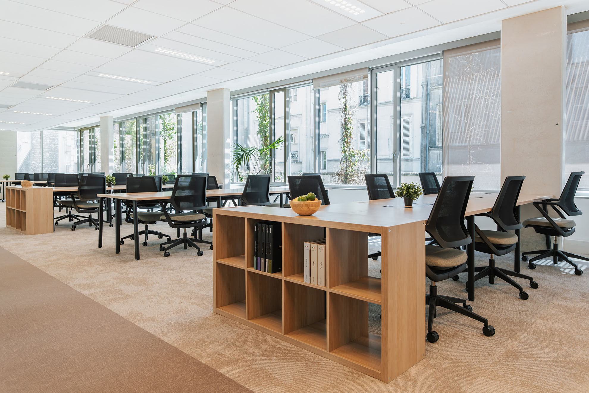Intérieur centre de coworking – Paris