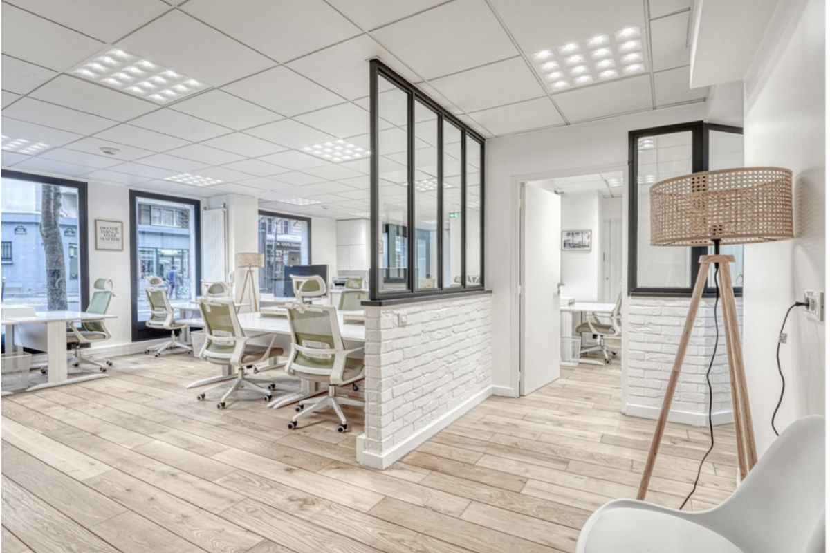 Intérieur bureau opéré – Paris