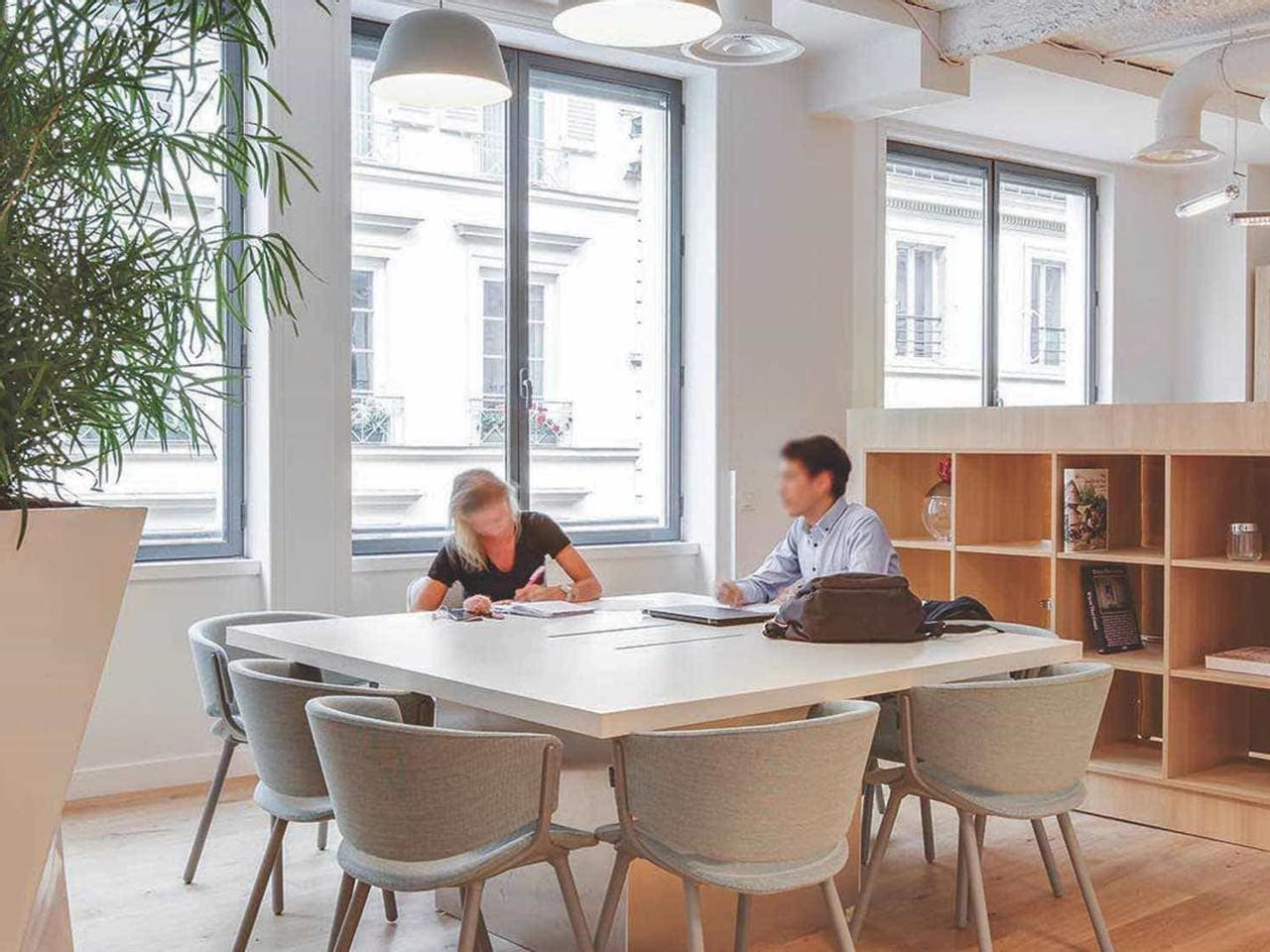 Intérieur centre de coworking – Paris