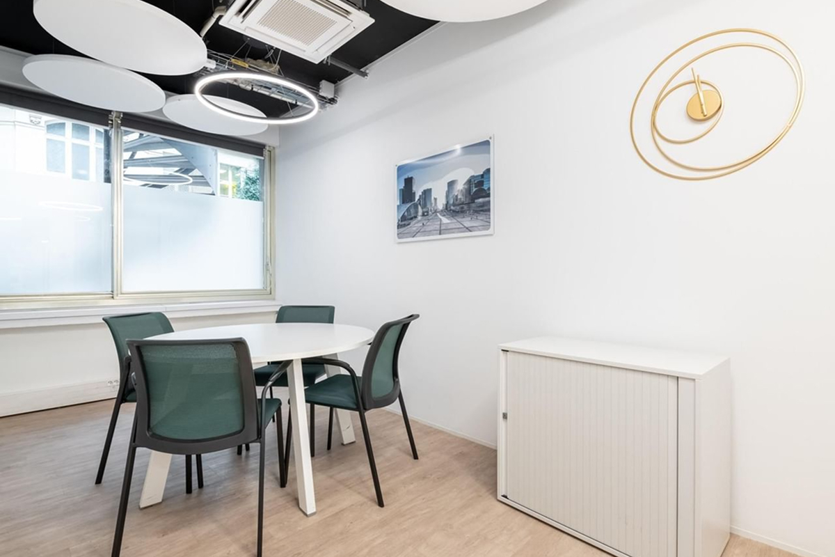 Intérieur centre de coworking – Paris