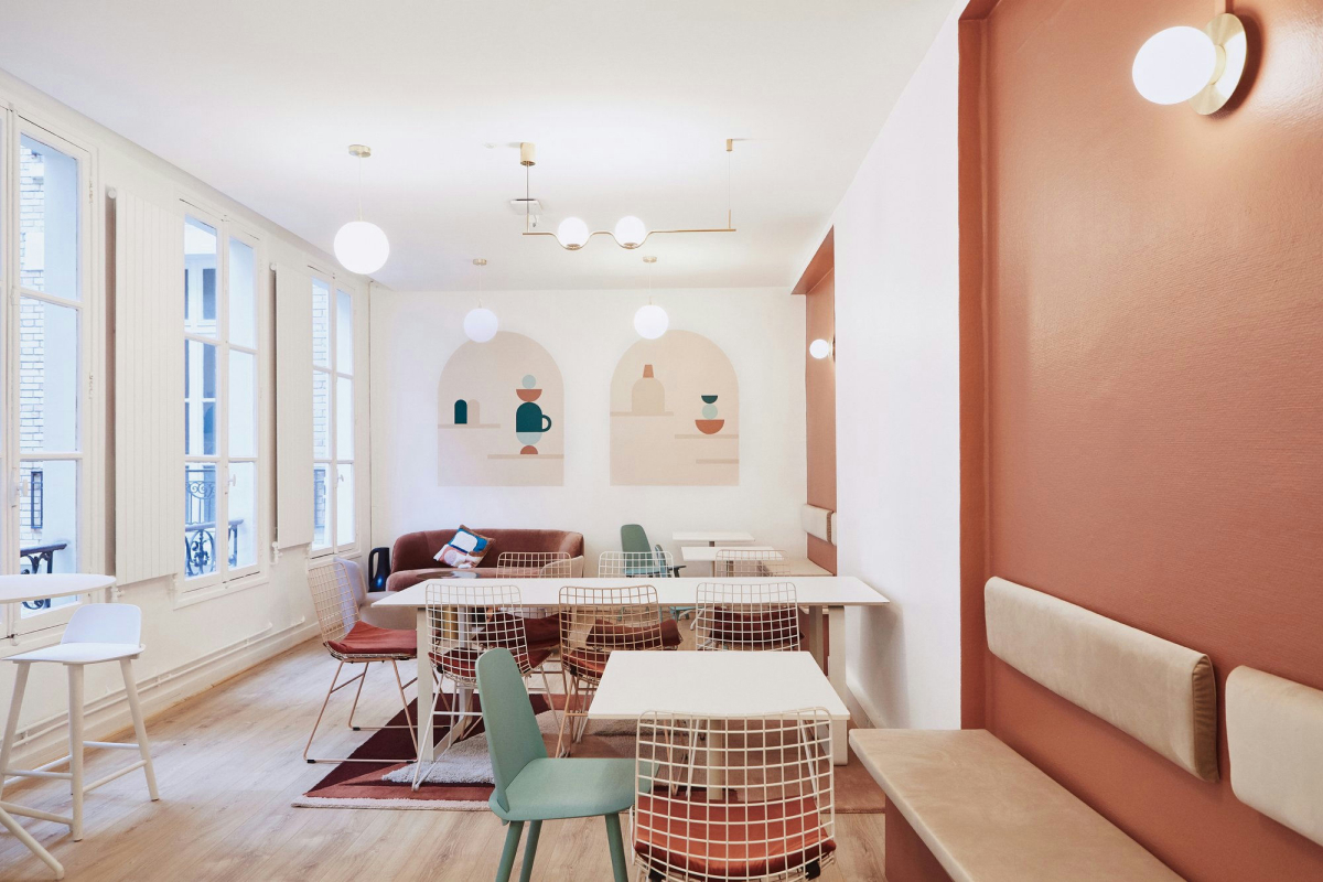 Intérieur bureau opéré – Paris