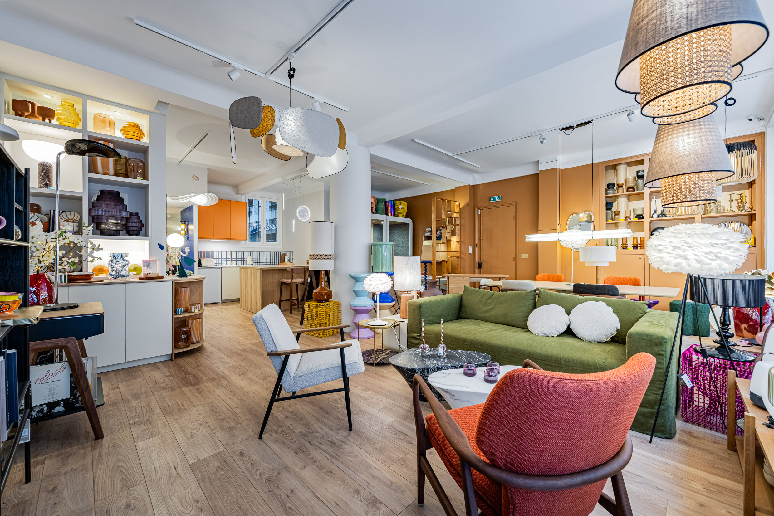 Intérieur bureau opéré – Paris