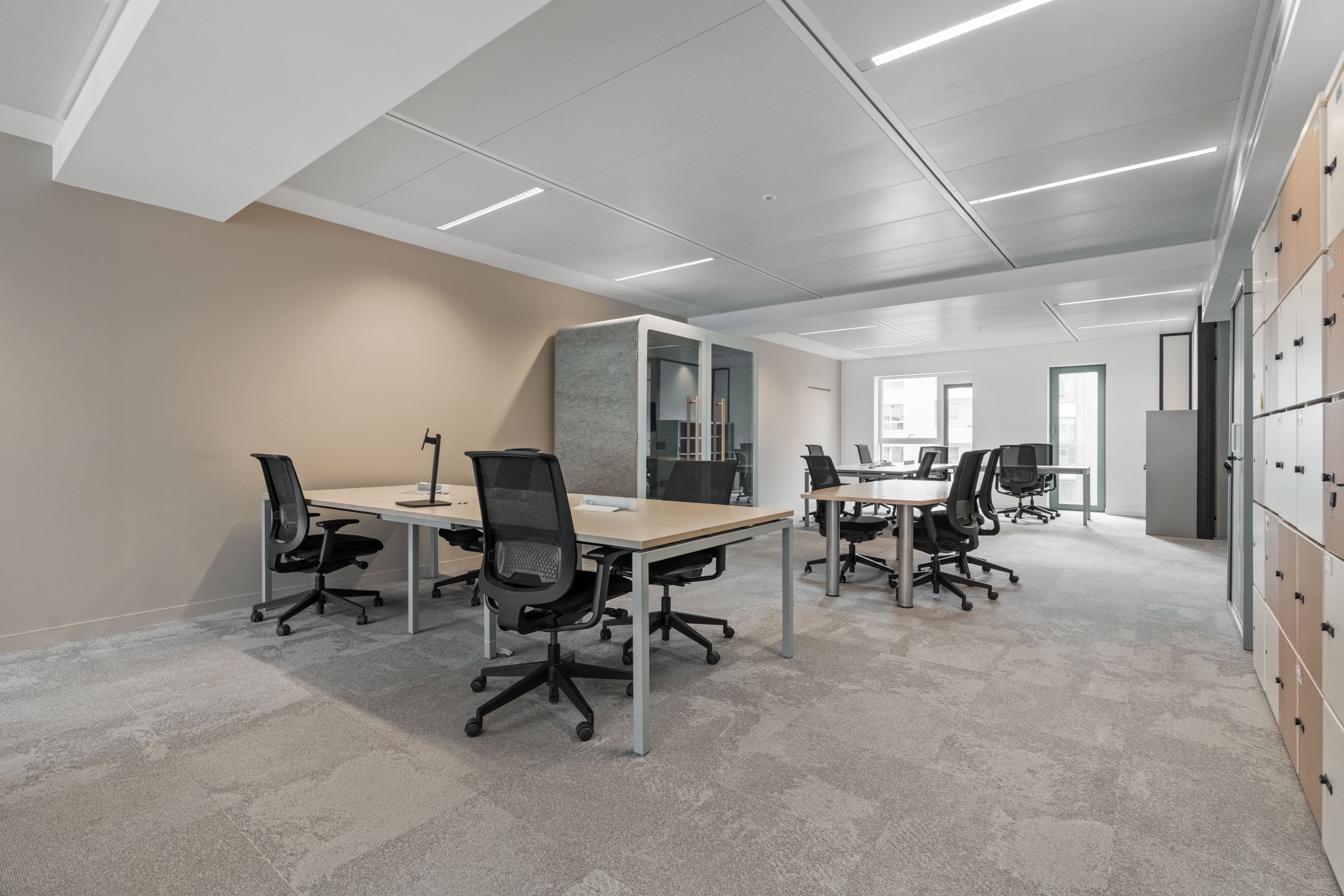 Intérieur bureau opéré – Levallois-Perret