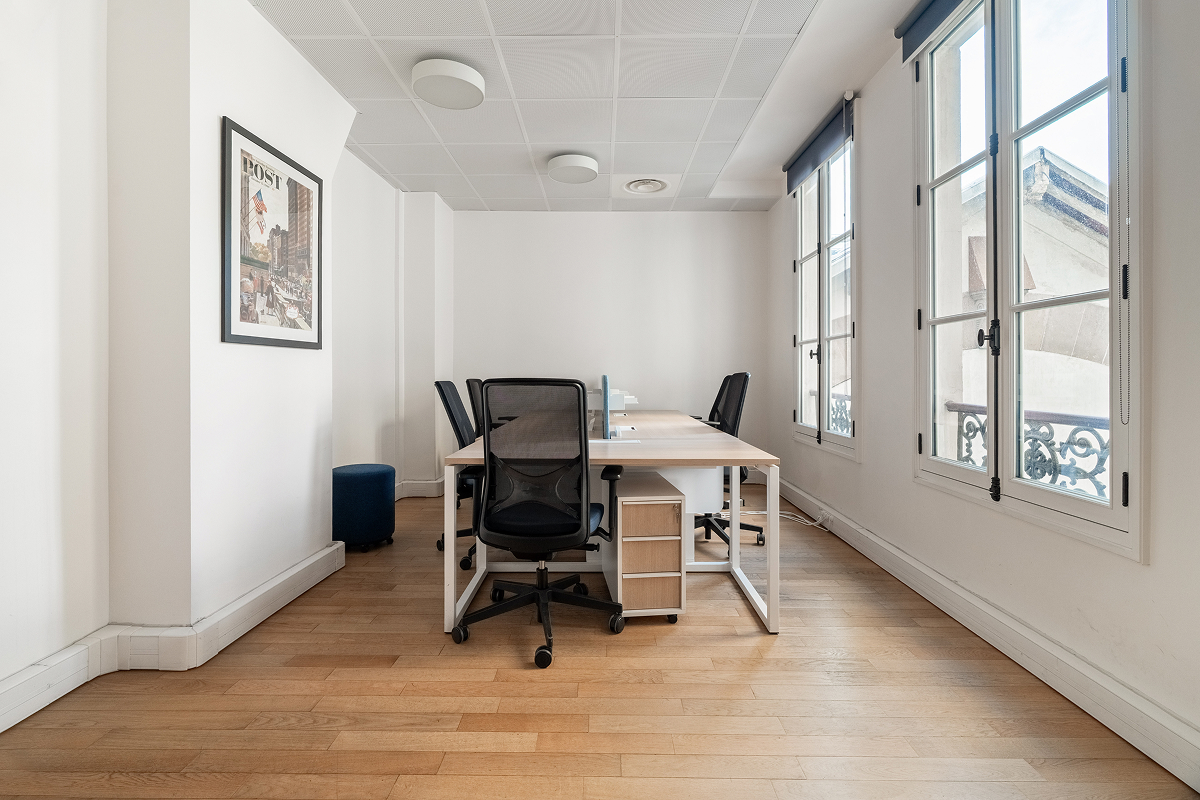 Location Bureau opéré – 15 Rue Drouot