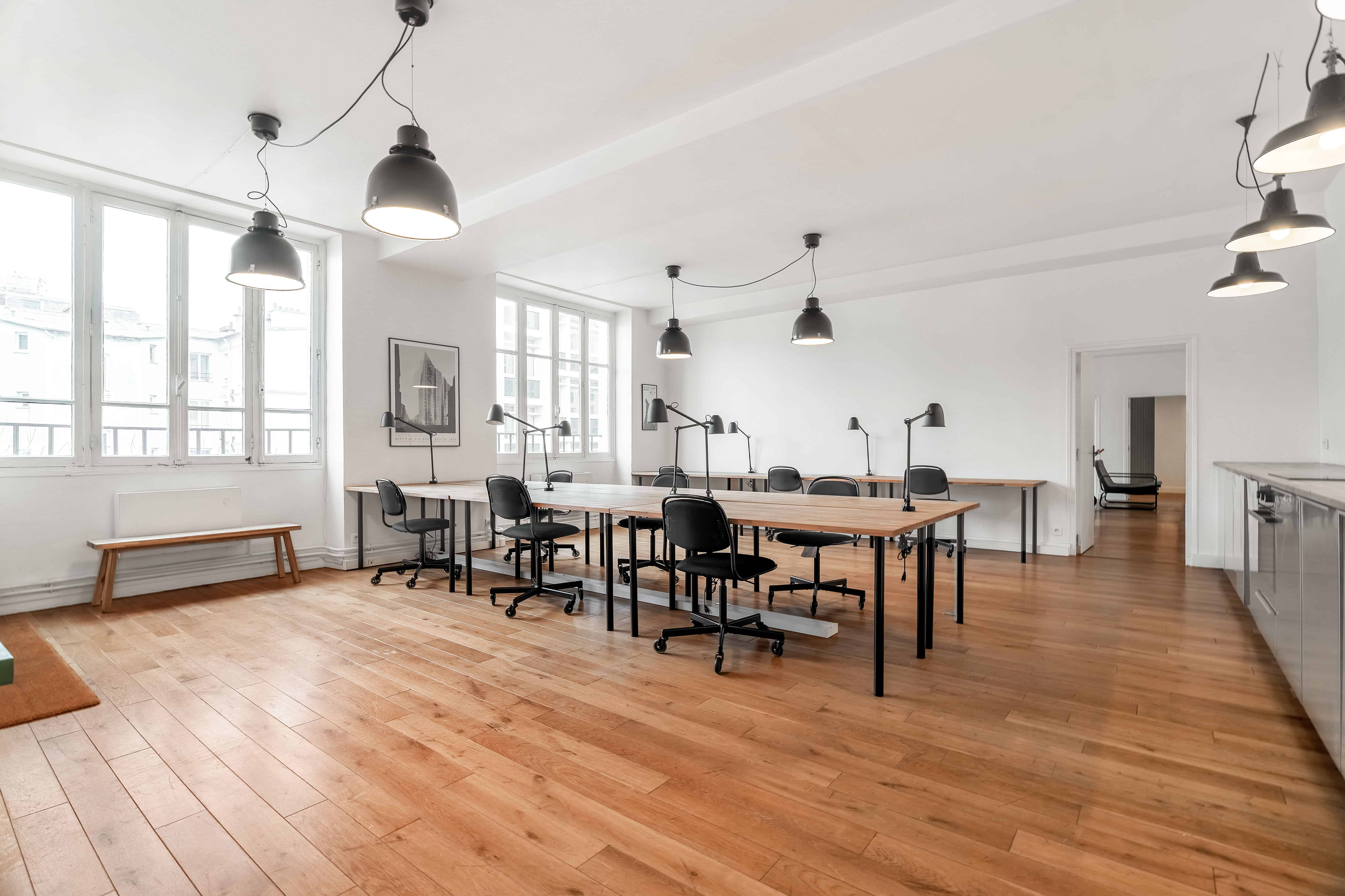 Intérieur bureau opéré – Paris