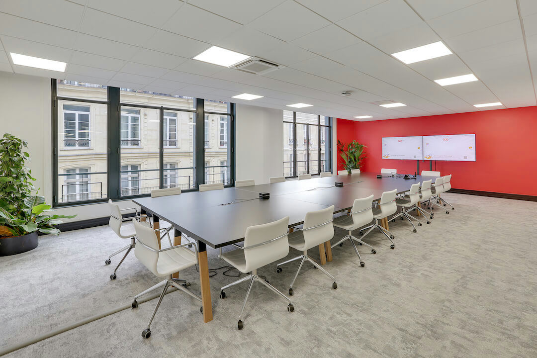 Intérieur bureau opéré – Paris