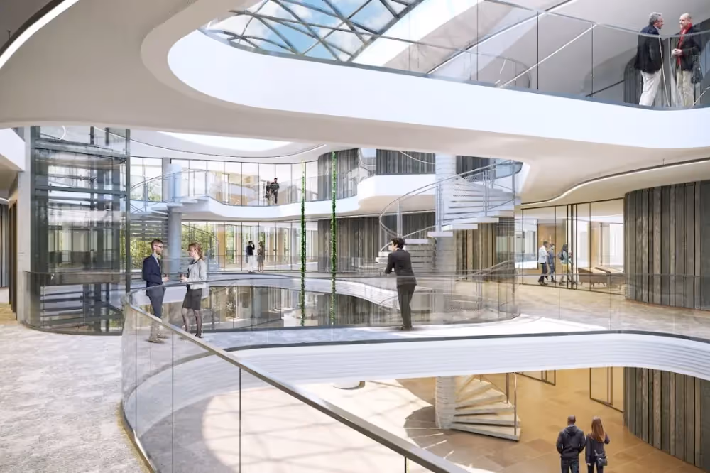 Intérieur centre de coworking – Limonest