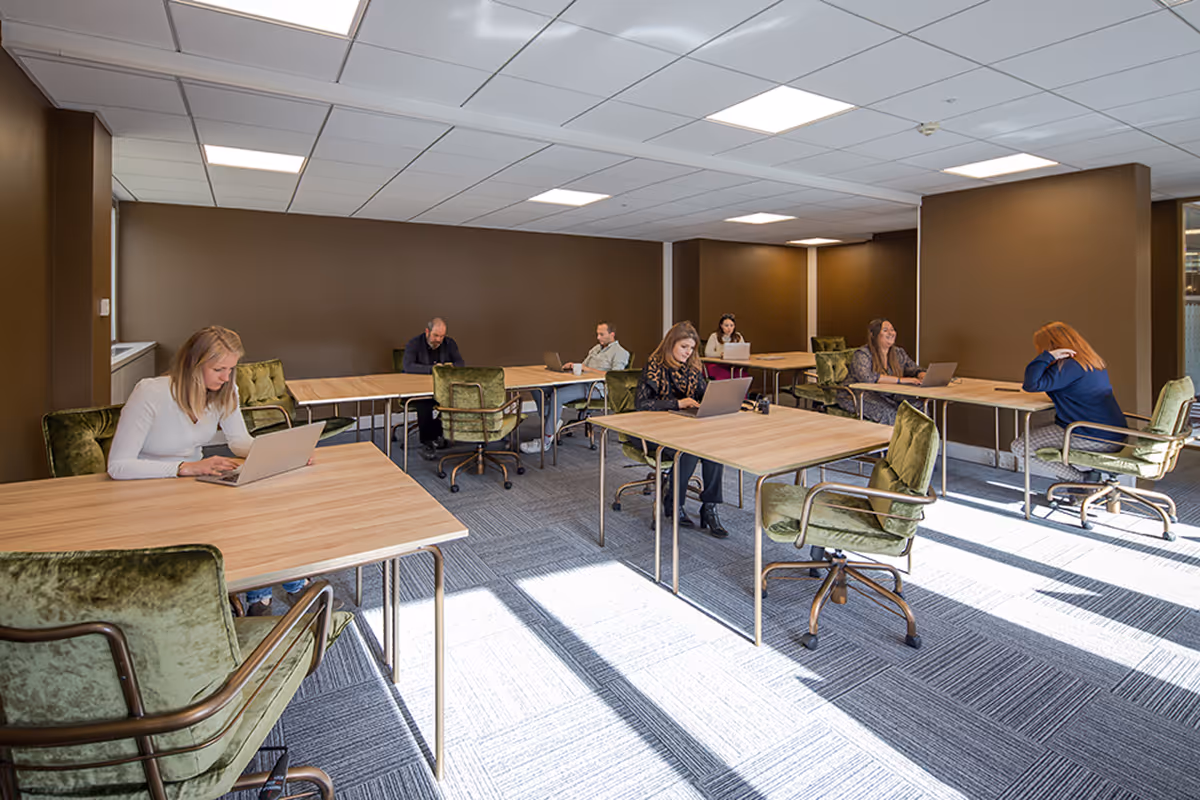 Intérieur centre de coworking – Courbevoie