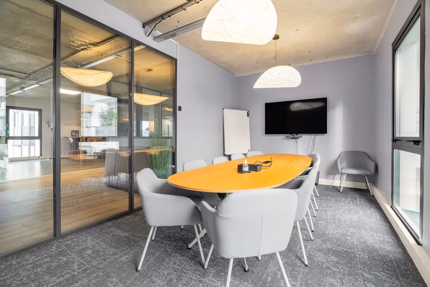Intérieur bureau opéré – Courbevoie