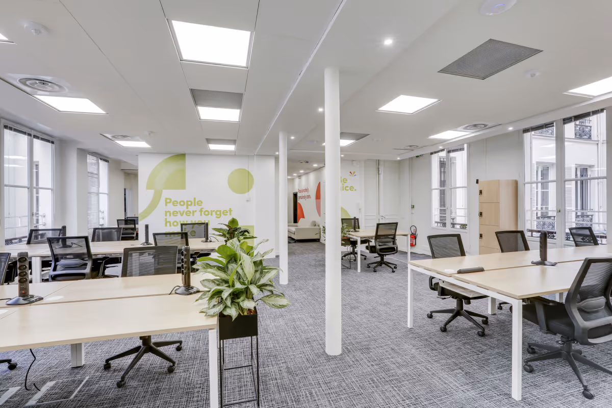 Bureau privatif avec services – 17 Rue de la Banque