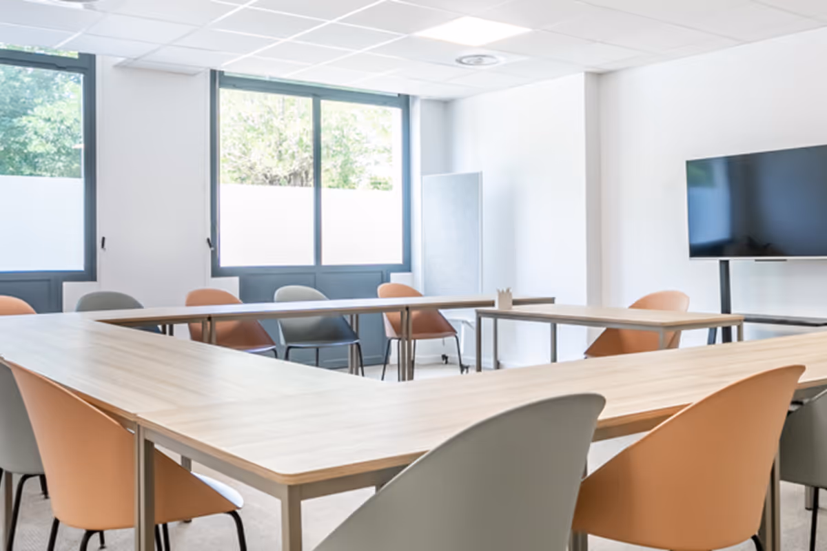 Intérieur centre de coworking – Poitiers