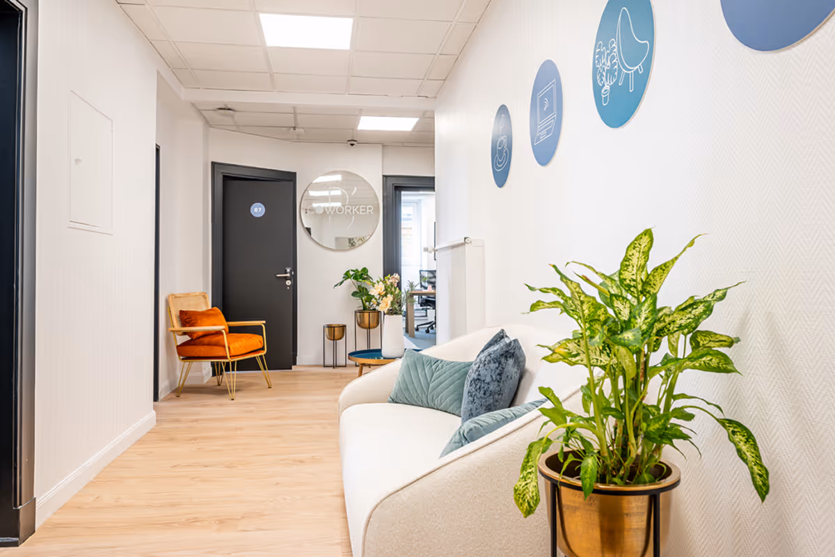 Intérieur centre de coworking – Metz