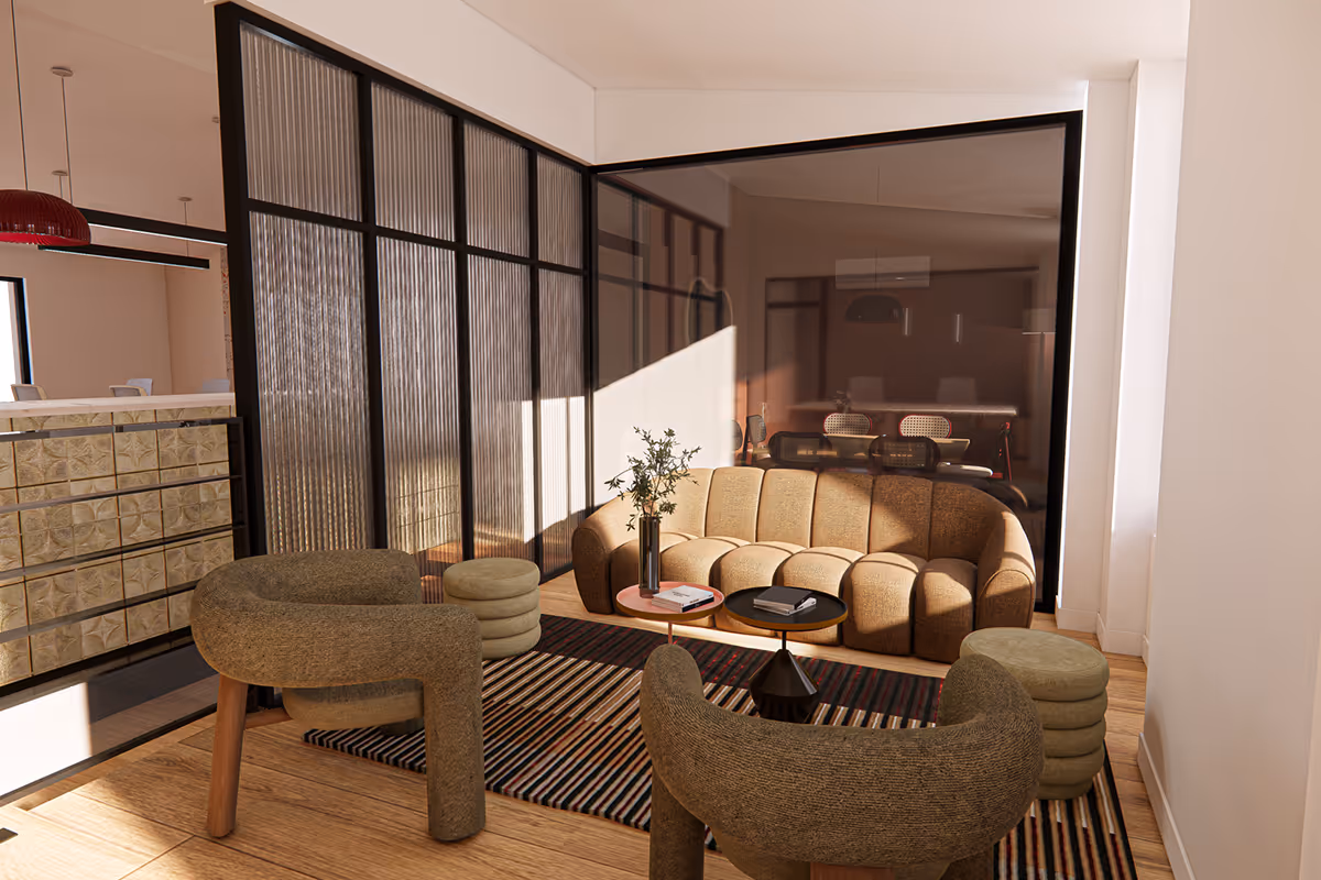 Intérieur bureau opéré – Paris