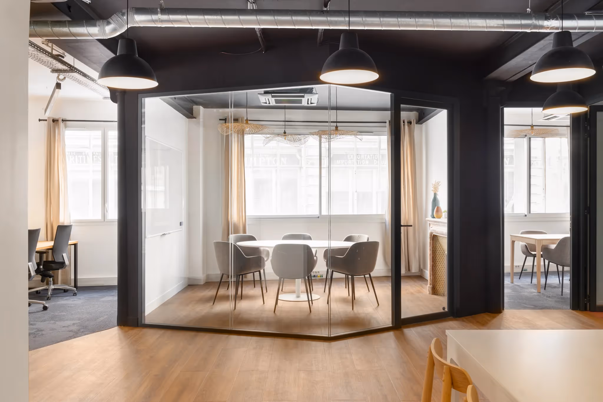 Intérieur centre de coworking – Paris