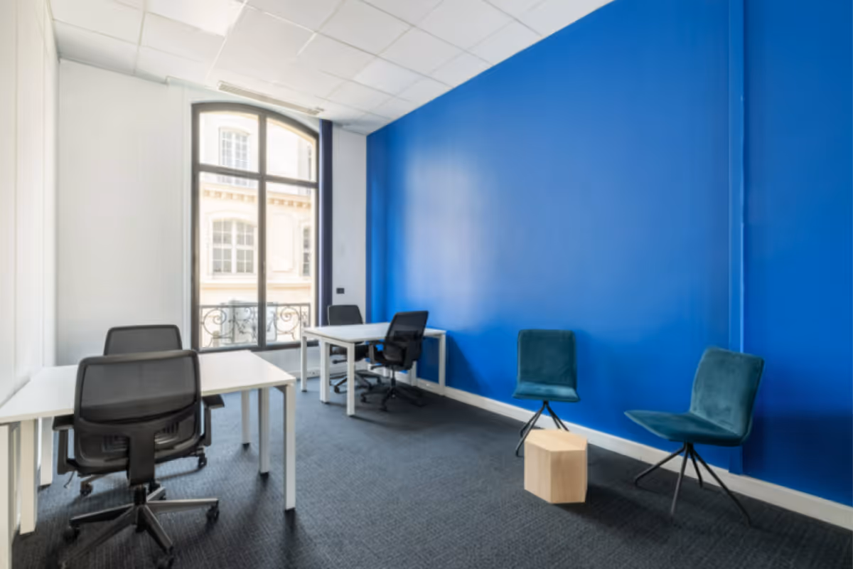 Intérieur centre de coworking – Paris