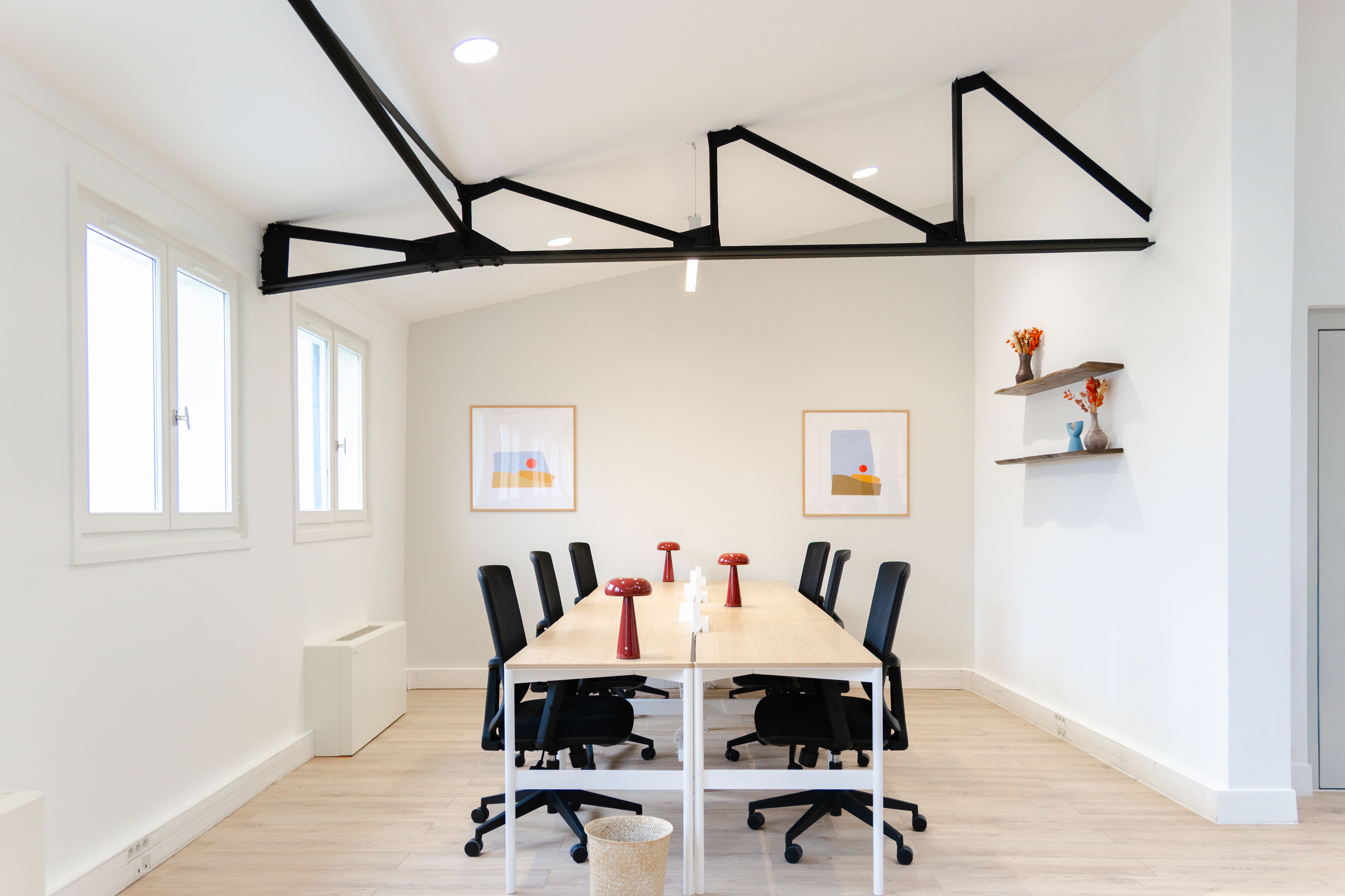 Intérieur bureau opéré – Paris