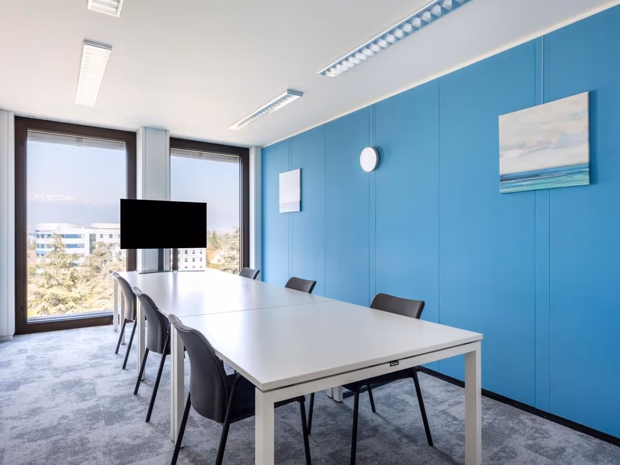 Intérieur centre de coworking – Genève