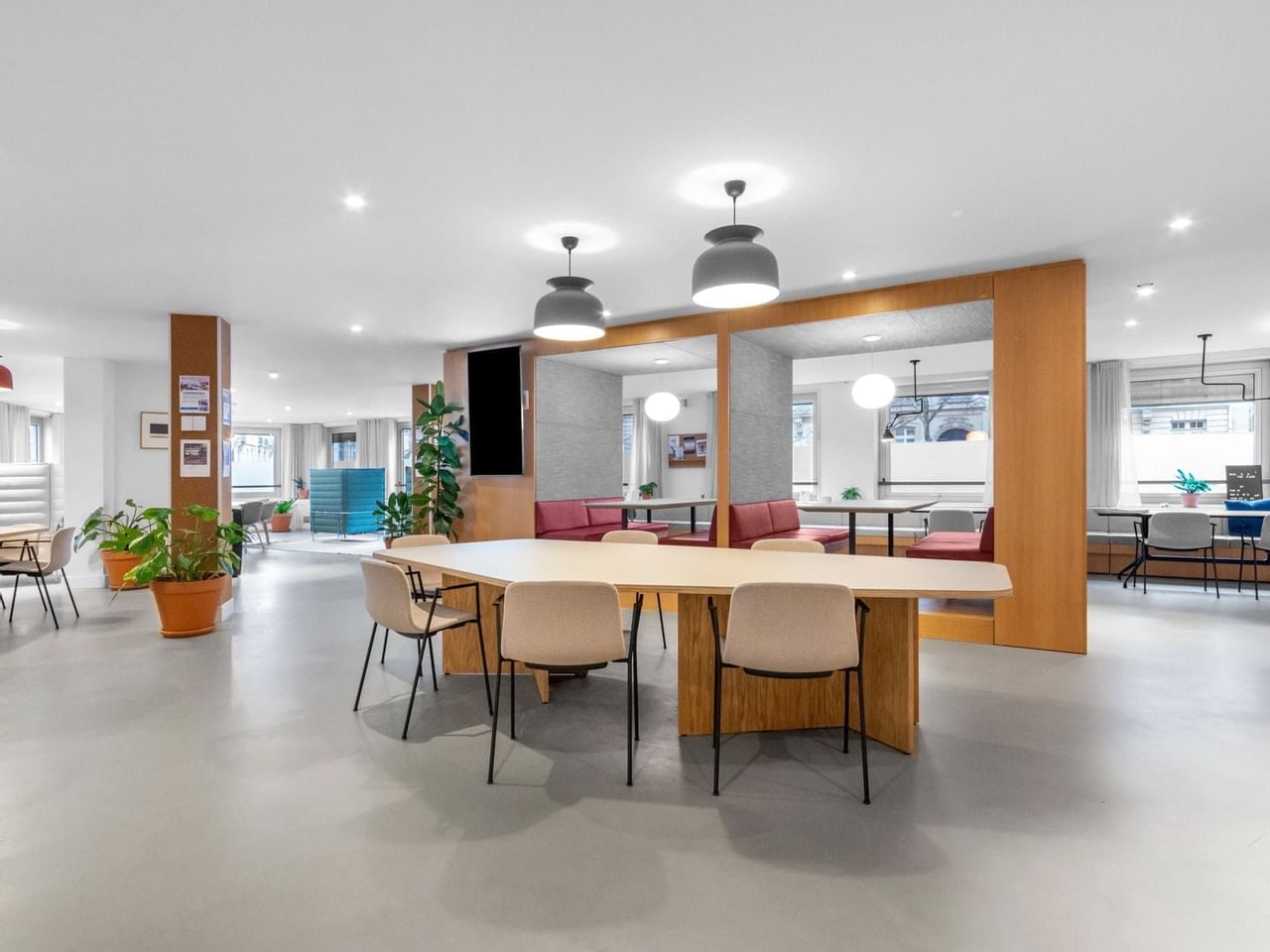 Intérieur centre de coworking – Paris