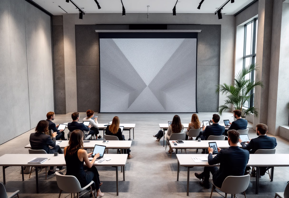 image of an educational seminar (for an insurance agency & company)