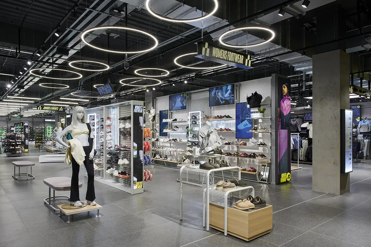 JD store project in Cardiff
