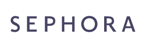 Sephora brand name in bold, uppercase letters.