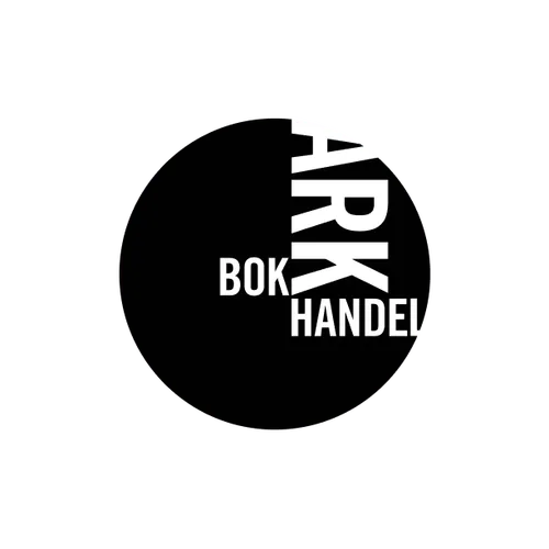 Black circular logo with white text reading 'ARK BOK HANDEL'.