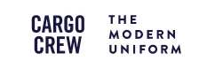 Cargo Crew logo with text 'CARGO CREW THE MODERN UNIFORM'.