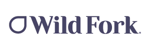 Wild Fork Foods logo with a stylized fork icon.