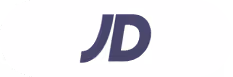 JD Sports logo in dark blue on white background.