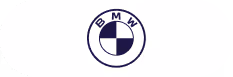 BMW car brand logo featuring a circular design with blue and white quadrants and the letters B M W at the top.