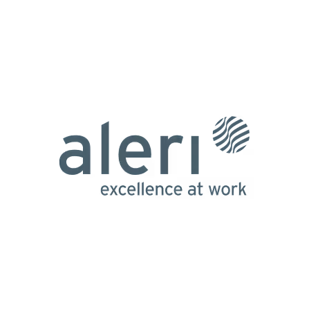 Aleri logo with the tagline 'Solve Your Waste'.