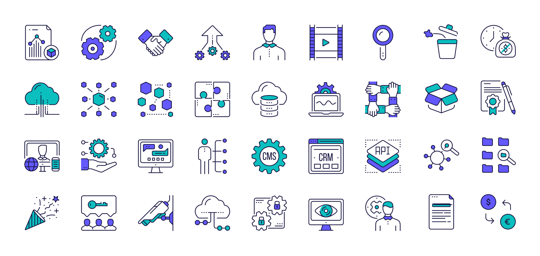 commercetools icon set