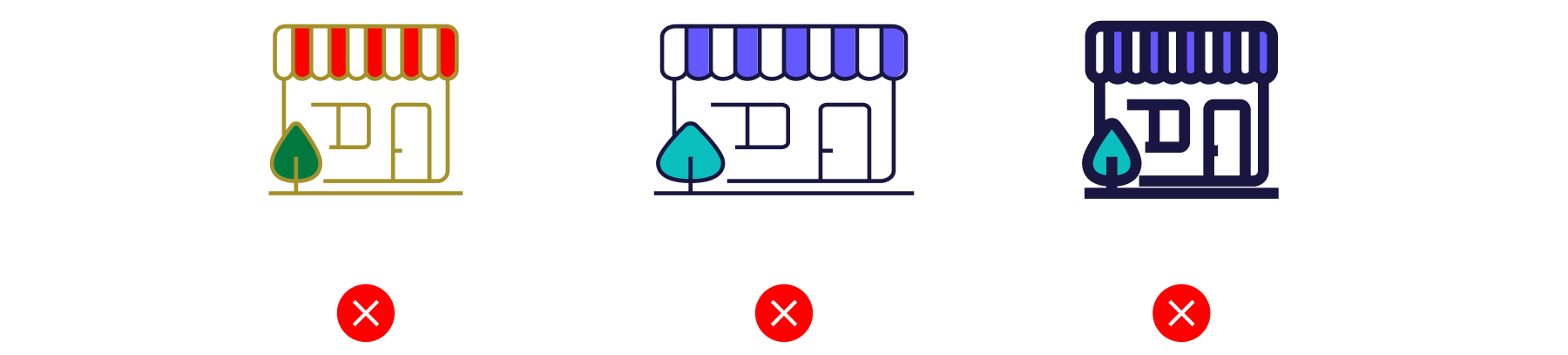 Icon dos and don'ts