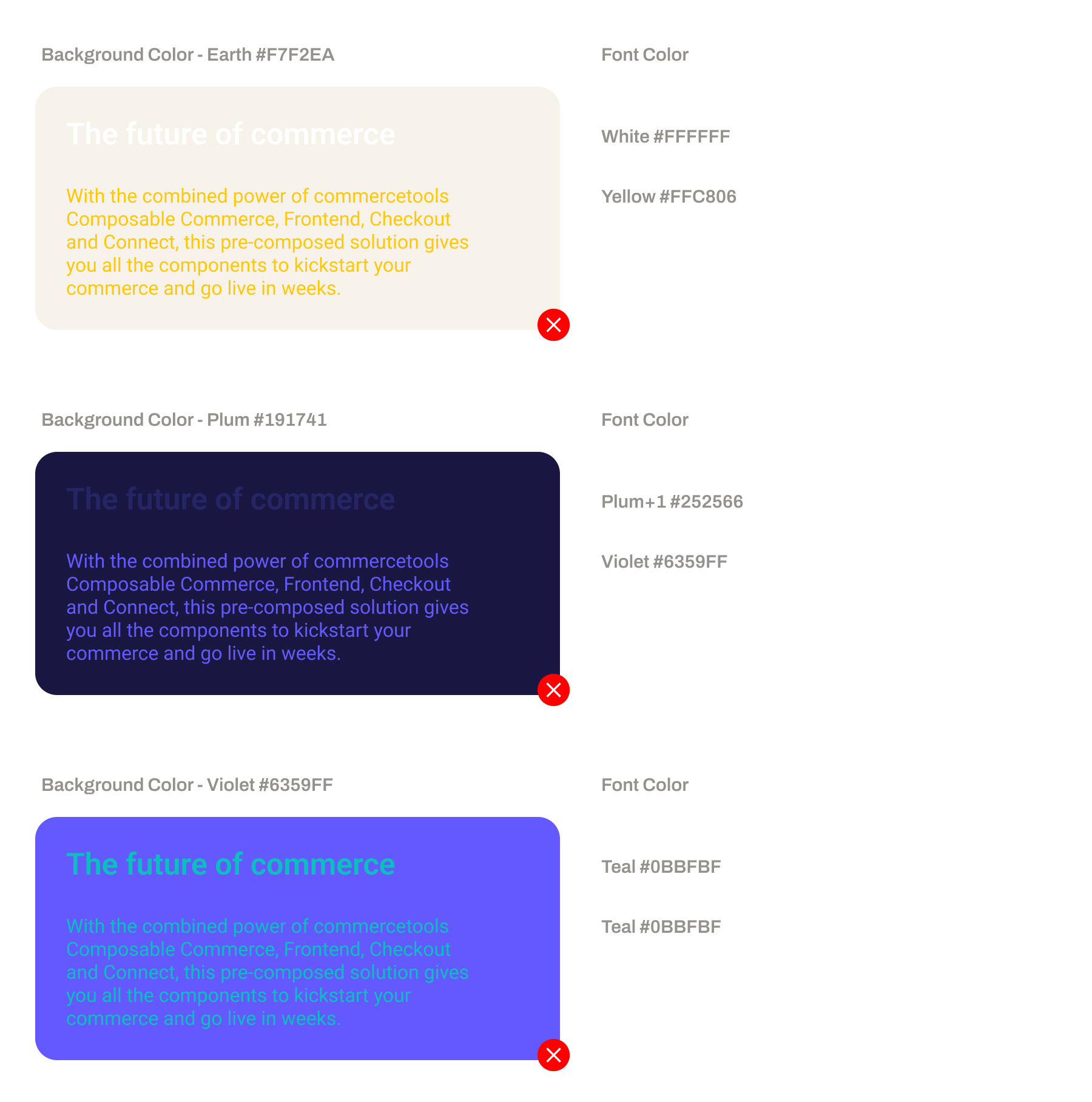 Typography combinations to avoid