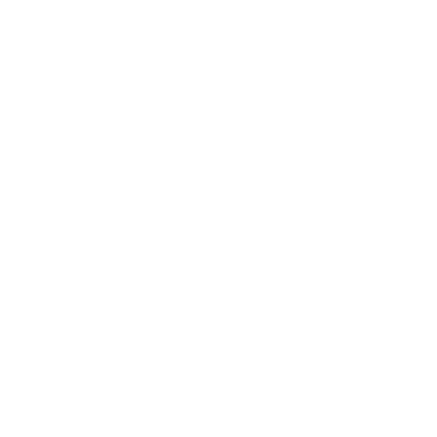 White envelope icon on black background representing email or message.