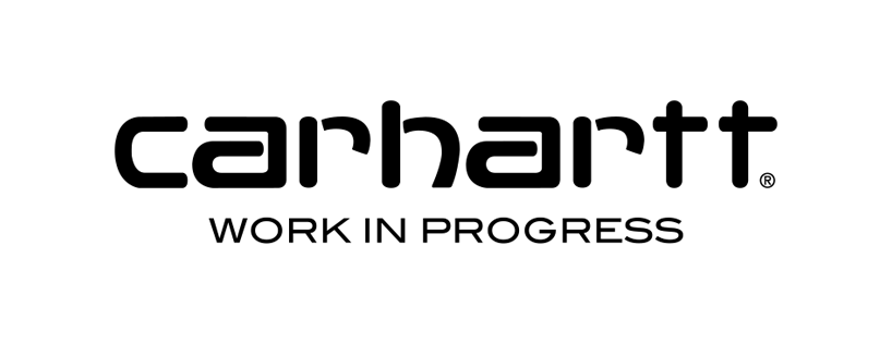 Carhartt brand logo in bold black uppercase letters on white background.