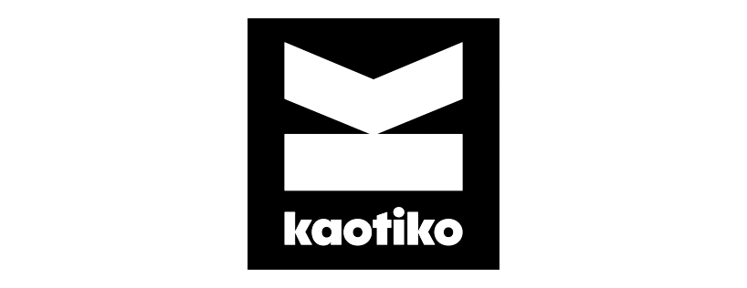 Black Kaotiko logo on white background