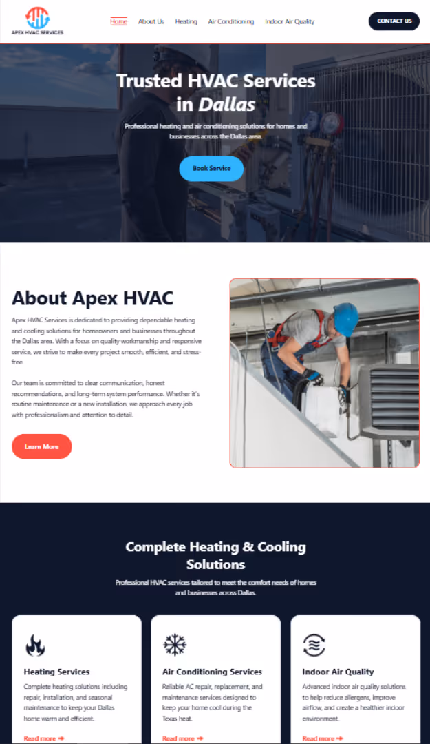HVAC Web Studio