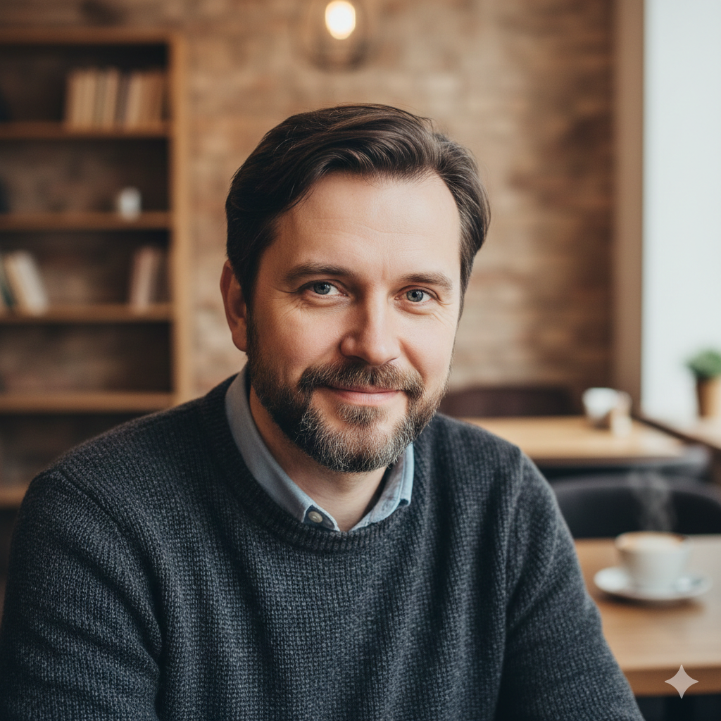 [headshot] image of customer (for a home inspector)