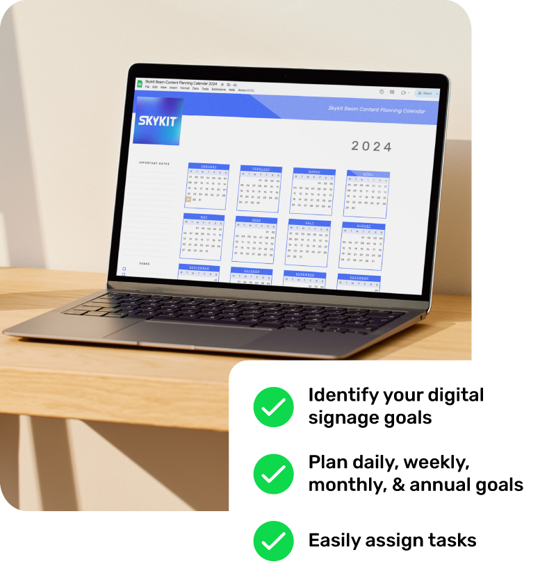 Plan Your 2024 Digital Signage Content Strategy: Blog Callout 2