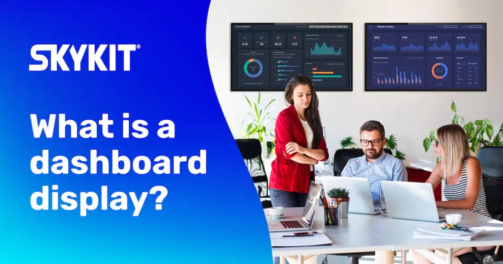 What are dashboard displays? Why are they powerful?