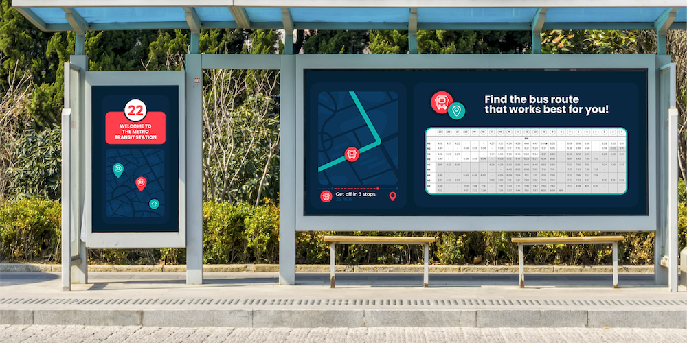 Self-Service Kiosk for transportation