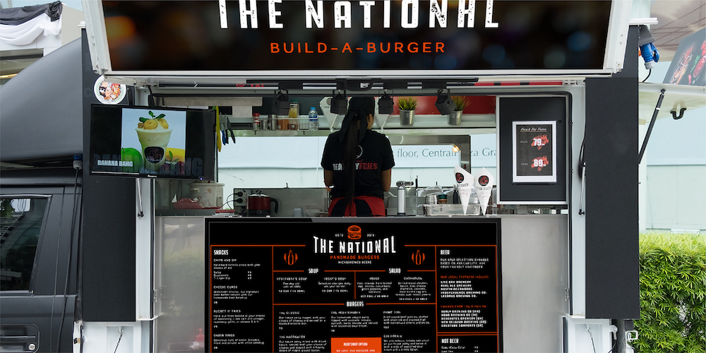 Self-Service Kiosk for Food trucks